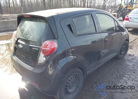 2014 Chevrolet Spark Ls Manual из США, поврежденный, VIN KL8CA6S90EC489944